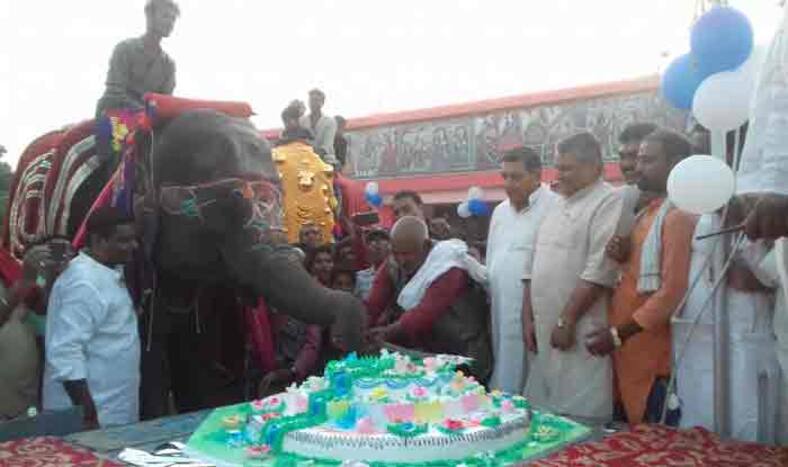 'रानी' है सबकी चहेती, जन्मदिन पर कटा 50 किलो का केक, विश करने पहुंचे विधानसभा स्पीकर