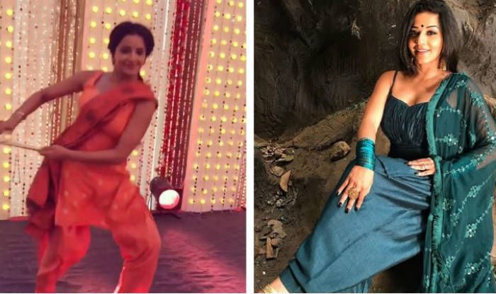 Bhojpuri Hot Bomb And Nazar Fame Monalisa Looks Her Sexiest Best as She Performs Dandiya on Dholida – Watch Viral Video Bhojpuri Hot Bomb And Nazar Fame Monalisa Looks Her Sexiest Best as She Performs Dandiya on Dholida – Watch Viral Video