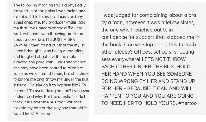 Photo Courtesy: An Instagram screen shot/ @sapnapabbi_sappers