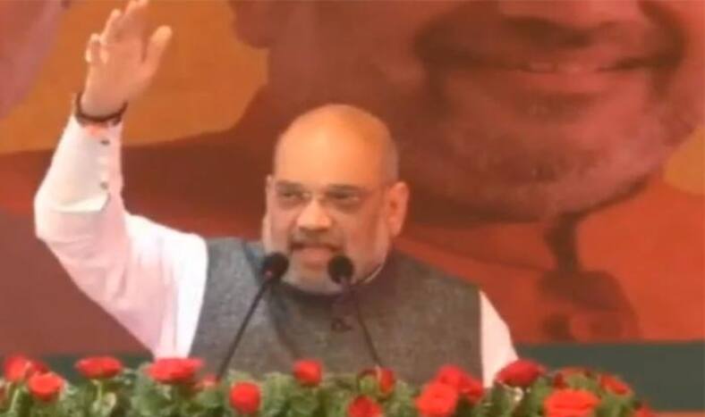 Mumbai: Amit Shah Arrives, Holds Meeting BJP Leaders