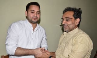 Bihar Politics Heats up as Upendra Kushwaha Meets Tejashwi After BJP-JD(U)'s 50-50 Seat Share Deal
