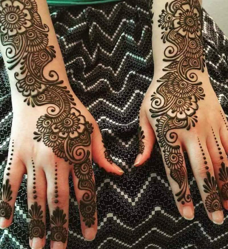 Mehndi designs for Eid al-Fitr: Latest trendy designs, Arabic patterns and  more - Hindustan Times