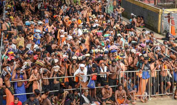 Sabarimala Temple Row: Woman Stopped at Entrance, Allowed to go in After Proving She is Above 50-year-old