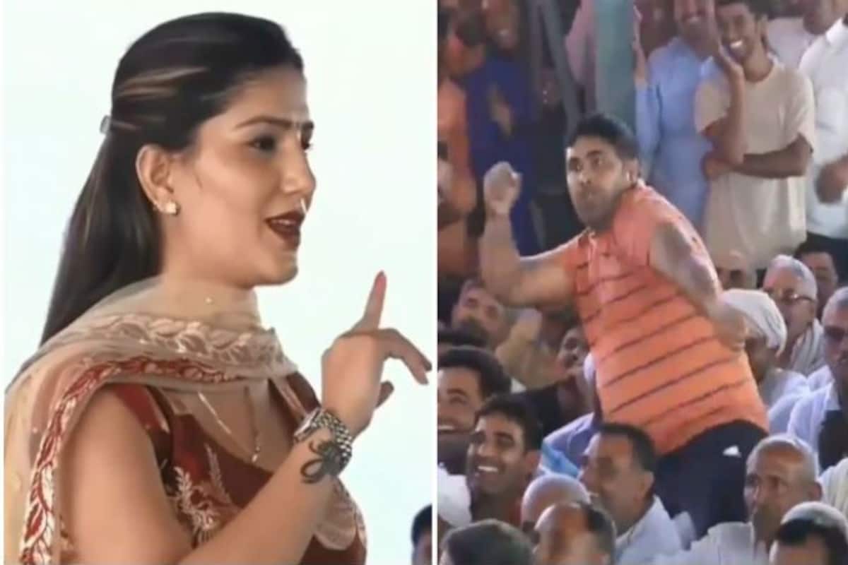 Haryanvi Hottie Sapna Chaudhary Gets Tough Competition From This Man as She  Flaunts Her Sexy Thumkas on Bol Tere Mithe Mithe – Watch Funny Video |  