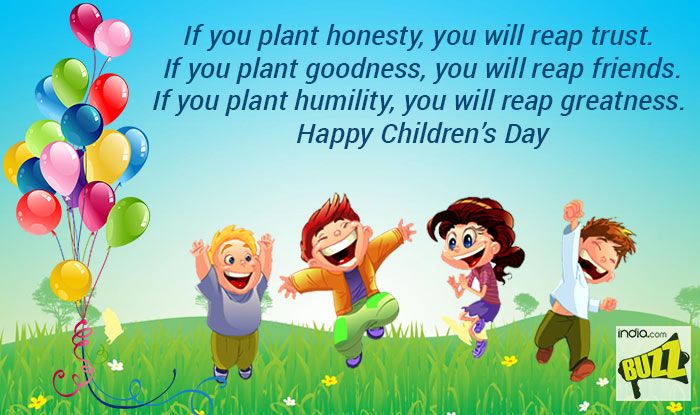 Happy Children's Day 2018: WhatsApp Messages, Images, Quotes, Facebook  Posts And SMS to Give Best Wishes of Bal Diwas 