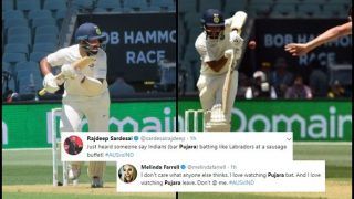 Australia vs India 1st Test Adelaide: Cheteshwar Pujara Hits Fighting Ton, Twitter Goes Gaga Australia vs India 1st Test Adelaide: Cheteshwar Pujara Hits Fighting Ton, Twitter Goes Gaga