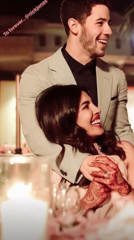 Priyanka Chopra and Nick Jonas