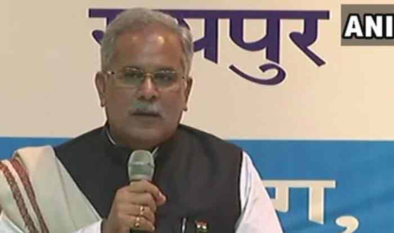 Chhattisgarh Chief Minister Bhupesh Baghel (File Photo)/ANI