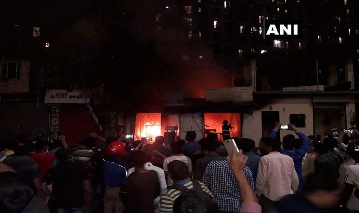 Maharashtra: Fire Breaks Out at Furniture Shop Near Muchhala College in Thane