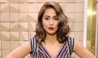 Bigg Boss 11 Finalist And Television Hottie Hina Khan Looks Sexy in  Sparkling Purple Dress And Bold Lips â€“ See Pictures | India.com