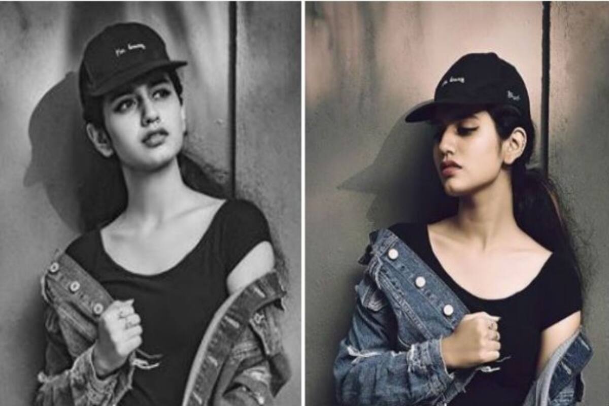 Noorin Shereef Sex Video S - Internet Sensation Priya Prakash Varrier Looks Hot in Black Tee And Denim  Jacket in Latest Photoshoot â€“ See Pictures | India.com