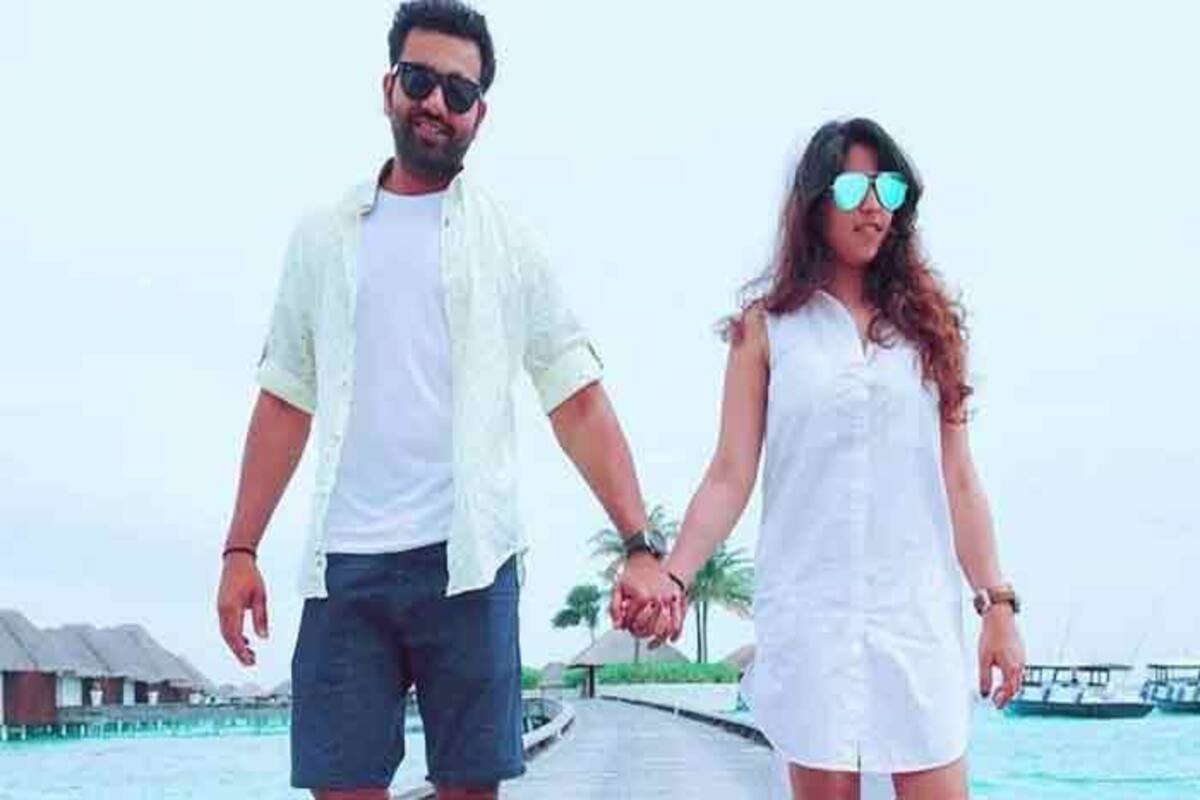 Ritika Hot Brazzers Videos - Rohit Sharma Shares Adorable Post With Wife Ritika Sajdeh; Yuzvendra Chahal  Spoils Special Moment With a Hilarious Reply For India Opener | SEE PIC |  India.com