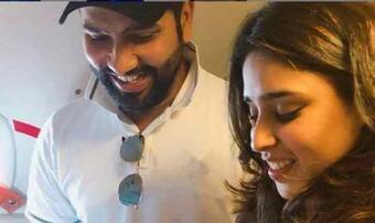 Lritika Sajde Sex Mms - Rohit Sharma Shares First Glimpse of His Newborn Daughter With Wife Ritika  Sajdeh on Twitter | SEE PIC | India.com