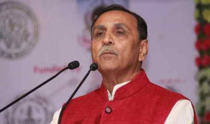 Gujarat CM Vijay Rupani Faints on Stage During Speech In Vadodara, Flown To Ahmedabad | Video