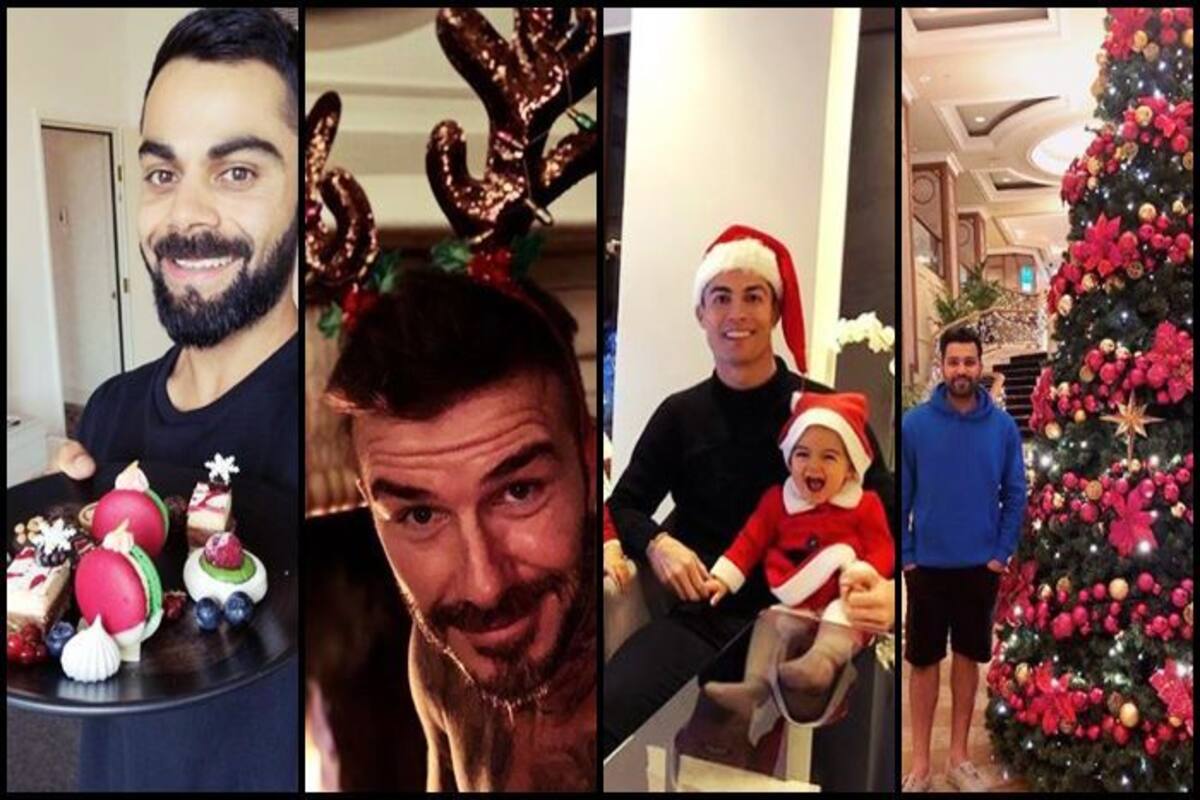 Merry Christmas 2018: Virat Kohli, Rohit Sharma, David Beckham, Cristiano  Ronaldo, Sporting Fraternity Spreads Love And Joy On Social Media |  