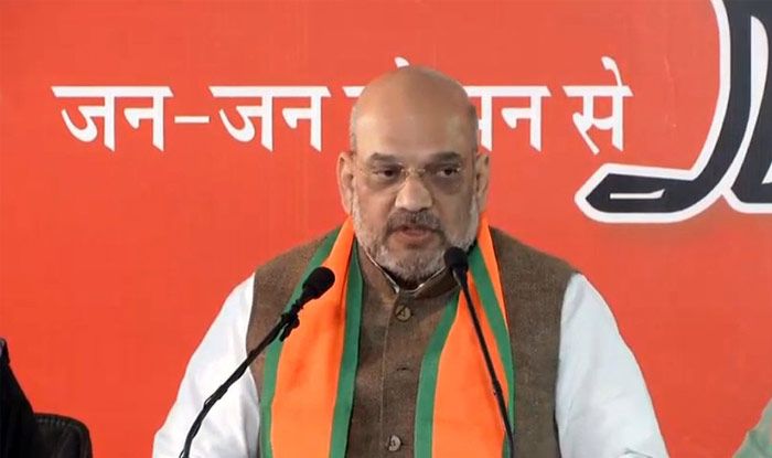 ‘Rahul’s Entire Family Mired In Corruption’: Amit Shah Attacks Congress ...