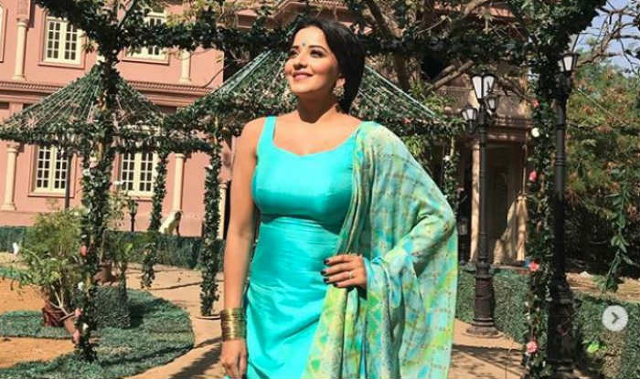 Bhojpuri Hot Actress And Nazar Fame Monalisa is Turning up The Heat in Light Blue Suit in Sunkissed Pictures, See Here Bhojpuri Hot Actress And Nazar Fame Monalisa is Turning up The Heat in Light Blue Suit in Sunkissed Pictures, See Here