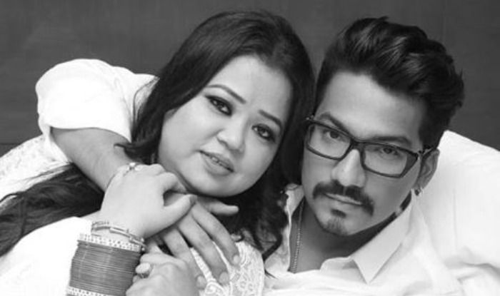 Pregnant Bharti Singh narrowly left from falling on the hunarbaaz set husband Harsh Limbachiyaa scolded watch video