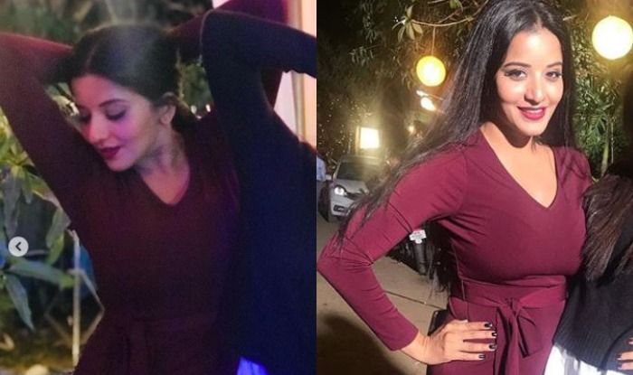 Bhojpuri Actress Monalisa Looks Super Hot And Sexy in Marsala Knee Length Dress as She Celebrates 100 Episodes of Nazar, See Pics Bhojpuri Actress Monalisa Looks Super Hot And Sexy in Marsala Knee Length Dress as She Celebrates 100 Episodes of Nazar, See Pics