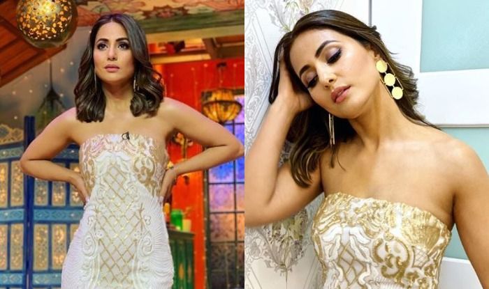 Hina Khan Aka Komolika of Kasautii Zindagii Kay Looks Hotter Than Hot in Shimmery White Gown, See Pics Hina Khan Aka Komolika of Kasautii Zindagii Kay Looks Hotter Than Hot in Shimmery White Gown, See Pics
