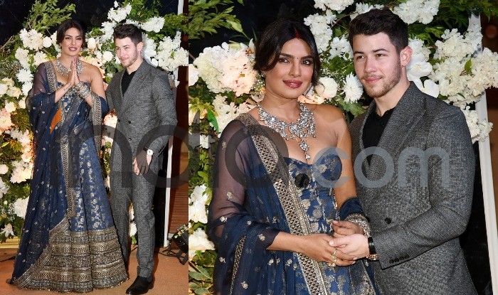 Priyanka Chopra-Nick Jonas Mumbai Reception First Pictures: Bride And ...