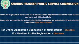 APPSC Panchayat Secretary Recruitment: रजिस्ट्रेशन की आज आखिरी तारीख, psc.ap.gov.in पर जाकर ऐसे करें आवेदन APPSC Panchayat Secretary Recruitment: रजिस्ट्रेशन की आज आखिरी तारीख, psc.ap.gov.in पर जाकर ऐसे करें आवेदन