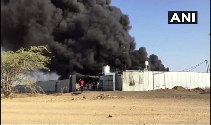 MP: Massive Fire Breaks Out at Tyre Factory in Mandsaur, no Casualties Reported