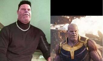 Avengers Thanos aka Josh Brolin Takes up The 10 Year Challenge, Gives it a  Hilarious The Rock Spin 