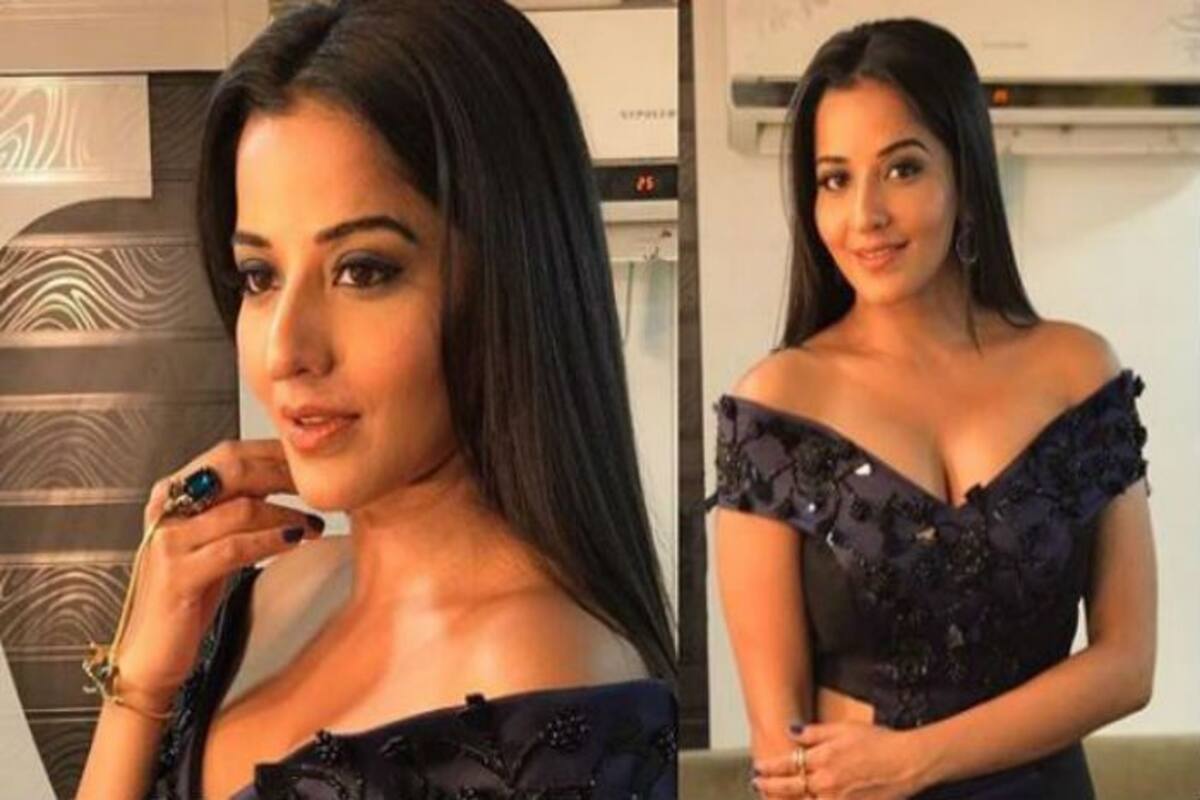Monalisa Ka Video Xxxx - Bhojpuri Hotness And Nazar Fame Monalisa Looks Sexy in Purple Dress And Nude  Lipstick as She Flaunts Her Curves â€“ See Pic | India.com