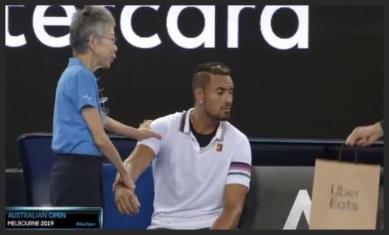Uber Eats Ad at Aus Open_Picture credits-Video screenshot by Uber Eats