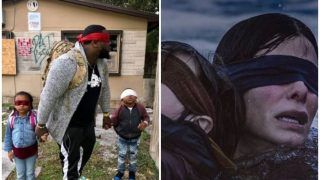 ‘की की’ के बाद अब #BirdBox चैलेंज बना मुसीबत: आंख पर पट्टी बांध किशोरी ने दौड़ा दी कार, फिर हुआ ये… ‘की की’ के बाद अब #BirdBox चैलेंज बना मुसीबत: आंख पर पट्टी बांध किशोरी ने दौड़ा दी कार, फिर हुआ ये…