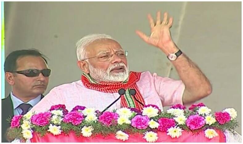 पीएम मोदी का विपक्ष पर हमला, सिर्फ इस चौकीदार को हटाने के लिए एक हो रहे हैं विपक्षी दल
