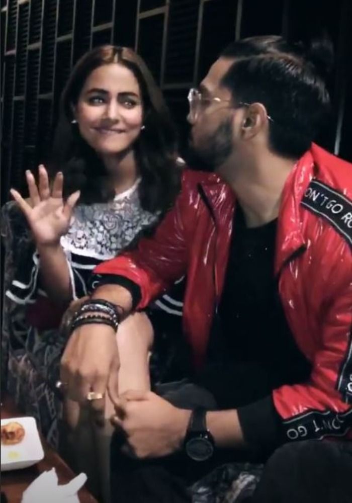 Hina Khan, Rocky Jaiswal, Picture Courtesy- Instagram/ realhinakhan