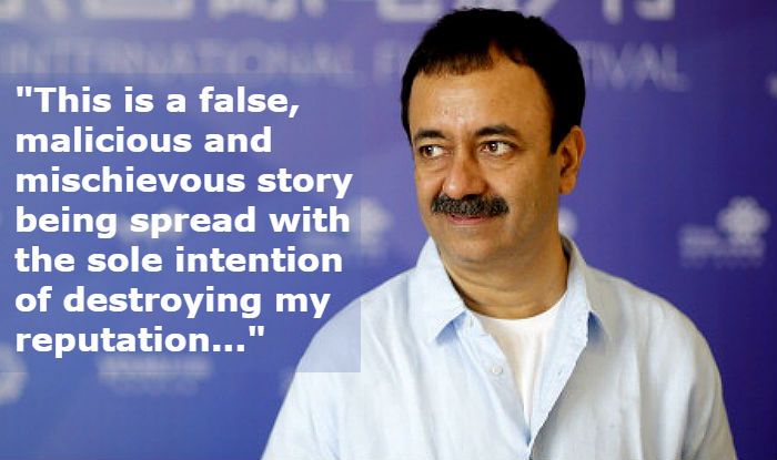 Rajkumar hirani speaks on sexual harassment allegations against him