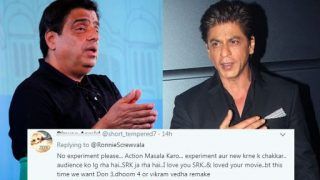 Ronnie Screwvala Hints at Shah Rukh Khan’s Exit From Rakesh Sharma’s Biopic ‘Saare Jahan Se Achcha,’ Twitterati Support His Decision Ronnie Screwvala Hints at Shah Rukh Khan’s Exit From Rakesh Sharma’s Biopic ‘Saare Jahan Se Achcha,’ Twitterati Support His Decision