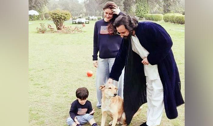Taimur Ali Khan, Saif Ali Khan, Kareena Kapoor Khan