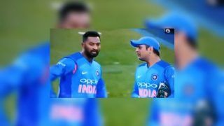 1st T20I India vs New Zealand: MS Dhoni Conducts On-Field Coaching, Inspires Krunal Pandya To Dismiss Colin Munro – WATCH VIDEO 1st T20I India vs New Zealand: MS Dhoni Conducts On-Field Coaching, Inspires Krunal Pandya To Dismiss Colin Munro – WATCH VIDEO
