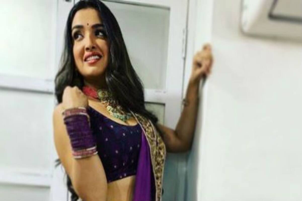 Amrapali Boyfriend Xxx Hd Video - Bhojpuri Sizzling Queen Amrapali Dubey Looks Uber Hot in Sexy Purple  Lehenga in Her Latest Pictures | India.com