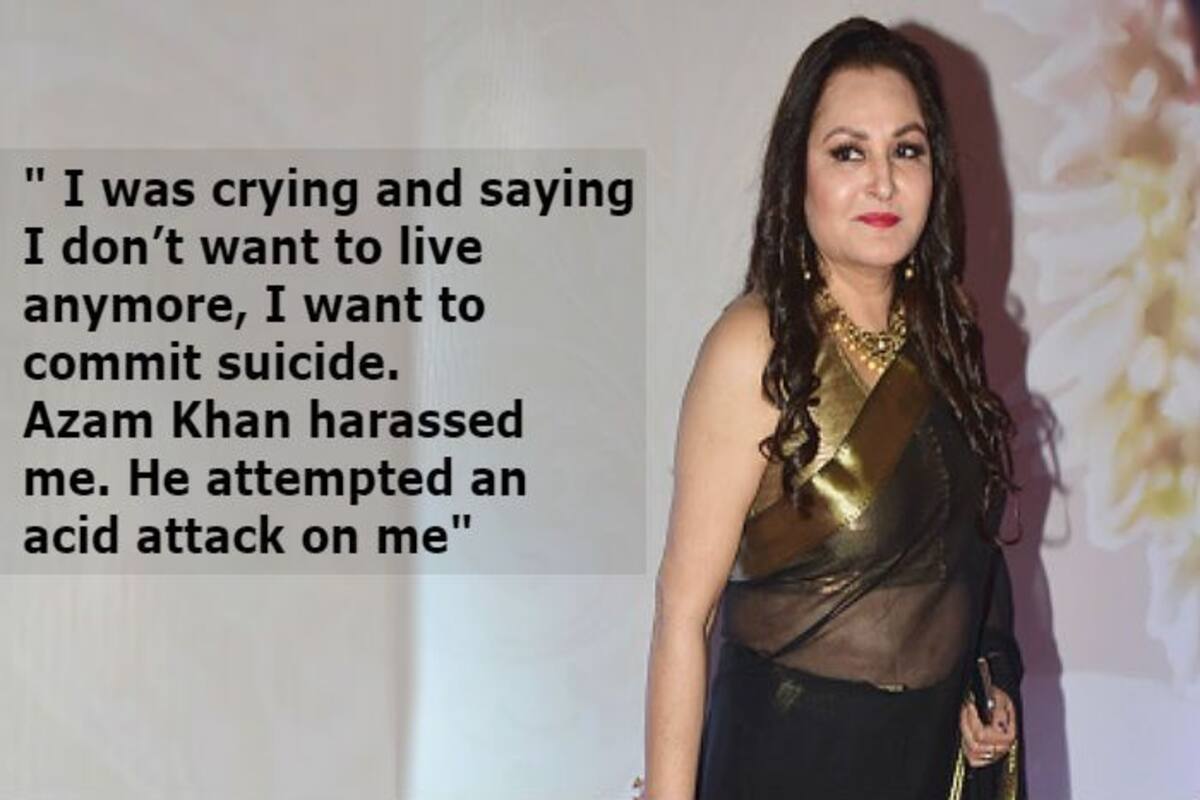 Jayaprada Sexy Lady Sex - Jaya Prada Recalls She Wanted to Commit Suicide And How Azam Khan Allegedly  Attempted Acid Attack on Her | India.com