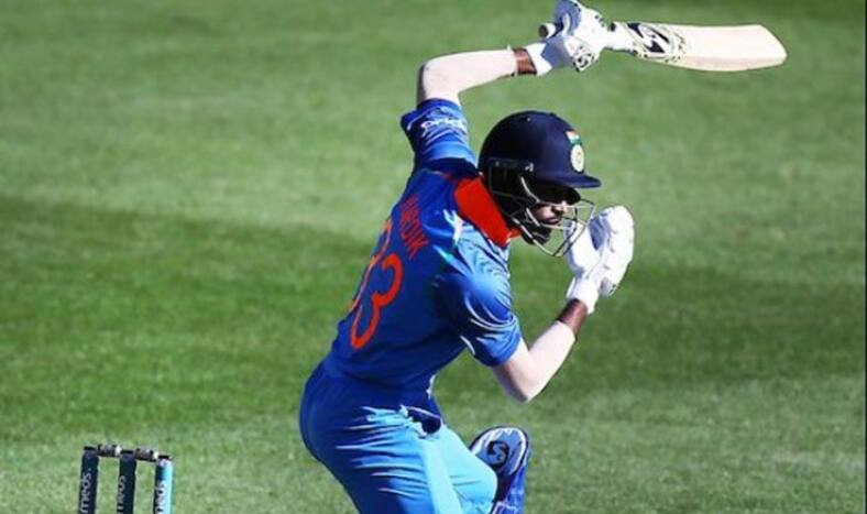 Hardik Pandya in action