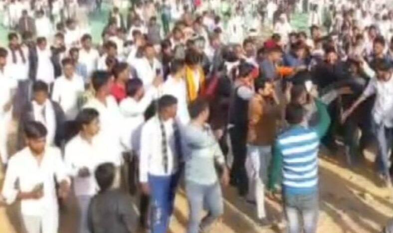 Gujjars Hold Agitation in Rajasthan's Sawai Madhopur, Demand 5 Per Cent Reservation For Community