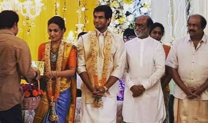 Rajinikanth Hosts Pre Wedding Reception For Daughter Soundarya Ahead Of Her Marriage To Vishagan