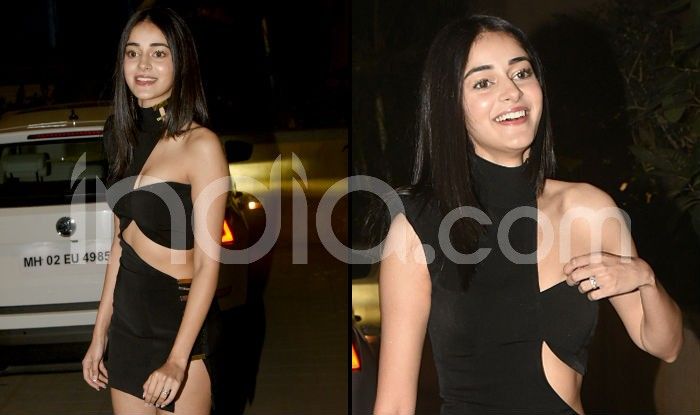 Ananya Panday's Black Mini Dress Is Perfect For Parties | Times Now