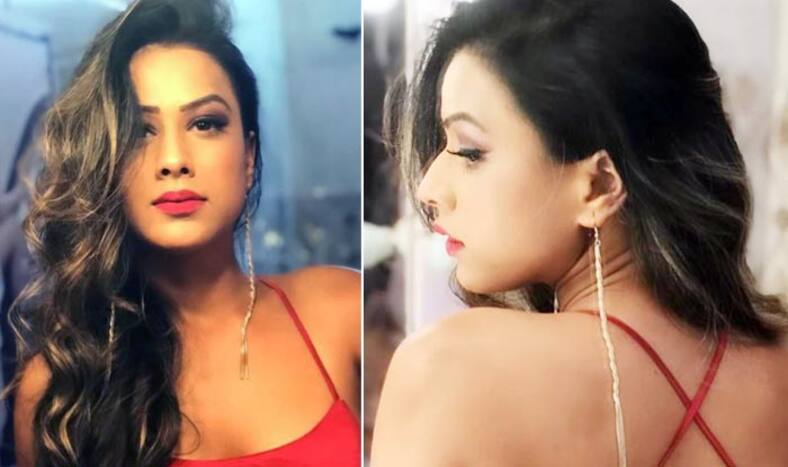 Nia Sharma Looks Super Hot in a Sexy Red Backless Dress, Pictures Will Make You Crazy