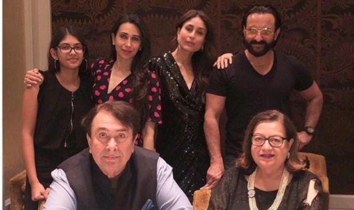 Kareena, Karisma Kapoor And Saif Ali Khan Celebrate Randhir Kapoor’s Birthday Kareena, Karisma Kapoor And Saif Ali Khan Celebrate Randhir Kapoor’s Birthday