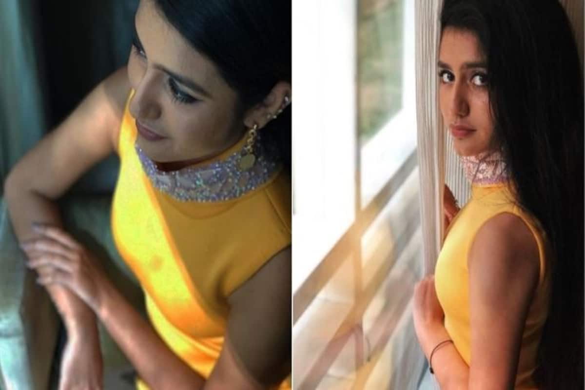 1200px x 800px - Oru Adaar Love Actress Priya Prakash Varrier Looks Hot Yet Sexy in Yellow  Dress- See Pics | India.com