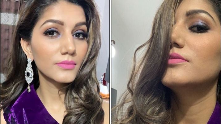 Sapna Choudhary is a Sight to Behold in a Sexy Purple Dress Sapna Choudhary is a Sight to Behold in a Sexy Purple Dress