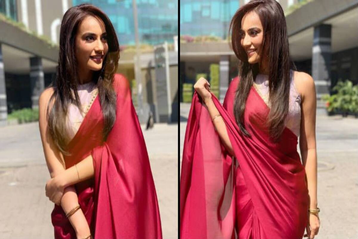 Naagin Actress Surbhi Jyoti S Hot Saree Look From Her Latest Instagram Post Will Make Your Day India Com