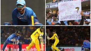 Crowd Chants ‘Dhoni, Dhoni’ to Troll Rishabh Pant During 4th ODI in Mohali | WATCH VIDEO Crowd Chants ‘Dhoni, Dhoni’ to Troll Rishabh Pant During 4th ODI in Mohali | WATCH VIDEO