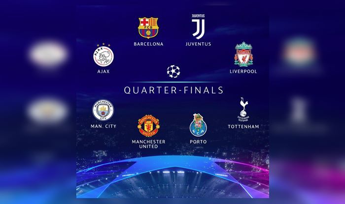 quarter finals champions league 2019 dates